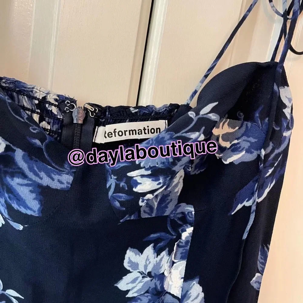 Reformation Juliette Dress Lottie - Picture 8 of 8